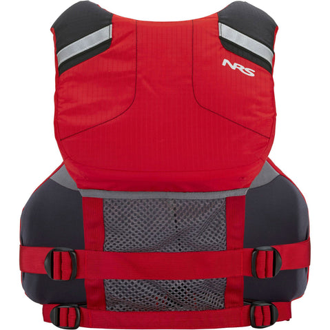 NRS cVest Lifejacket (PFD) in Red back