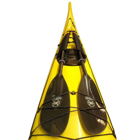 North Water Paddle Scabbards Spare Paddle Holder with paddle front