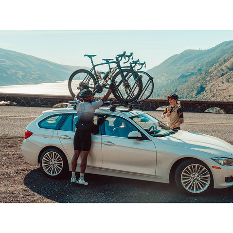 Yakima HighRoad Bike Roof Rack lifestyle