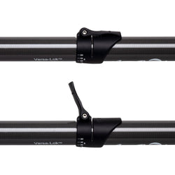 Aqua Bound Whiskey Carbon Straight Shaft Versa-Lok 2-Piece Kayak Paddle versa lok