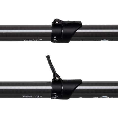Aqua Bound Whiskey Carbon Straight Shaft Versa-Lok 2-Piece Kayak Paddle versa lok