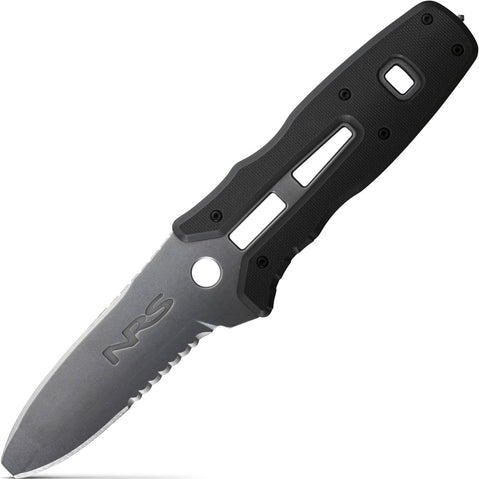 NRS Pilot SAR Knife in Black left