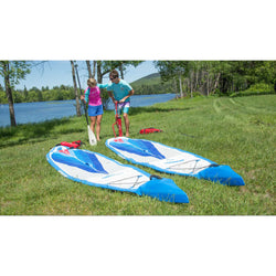 Sea Eagle NeedleNose 14 Inflatable Stand-Up Paddle Board (SUP) Start Up Package lifestyle