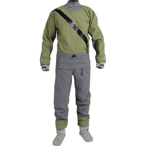 Kokatat Supernova Angler Hydrus 3.0 Semi-Dry Suit in Sage front