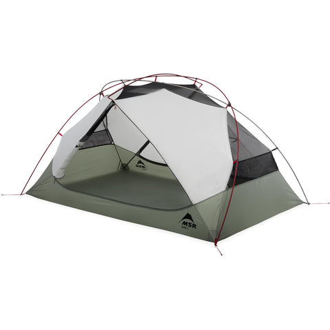 MSR Elixir 2 Person Backpacking Tent tent body angle view