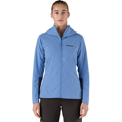 Patagonia Women's Nano-Air Ultralight Full-Zip Hoody in Abundant Blue model front