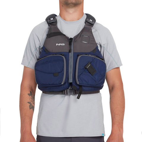 NRS Chinook Lifejacket (PFD) navy model front