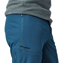 Patagonia Men's Alpine Guide Pants model zipper