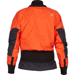 NRS Men's Stratos Semi-Dry Paddling Jacket in flare back