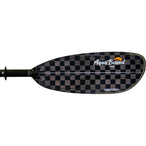 Aqua Bound Tango Carbon Bent Shaft Posi-Lok 2-Piece Kayak Paddle right blade
