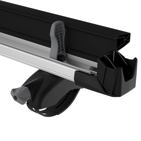Thule SnowPack Ski/Snowboard Roof Rack in Aluminum trigger