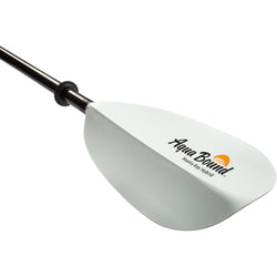 Aqua-Bound Manta Ray Hybrid Versa-Lok 2-Piece Kayak Paddle in White angle blade