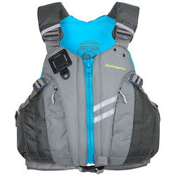 Stohlquist Women's Betsea Lifejacket (PFD) in Gray front