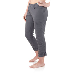 NRS Women's Lolo Pants in Gunmetal model frontup