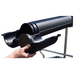 Malone MegaSport 2-Boat SaddleUp Pro Ultimate Angler Trailer Package with fishing rod tube installaion