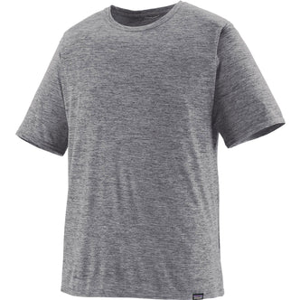 Patagonia Men's Capilene Cool Daily Short Sleeve Shirt in Feather Grey front