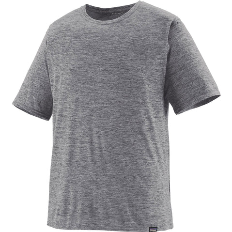 Patagonia Men's Capilene Cool Daily Short Sleeve Shirt in Feather Grey front