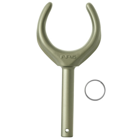NRS Atomic Aluminum Raft Oarlock front