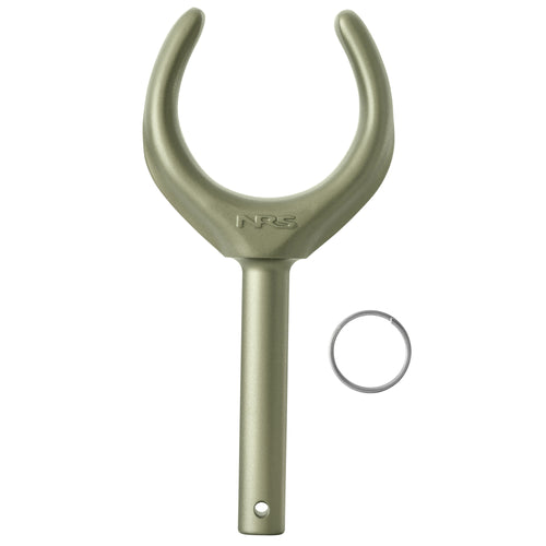 NRS Atomic Aluminum Raft Oarlock front