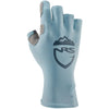 NRS Skelton Gloves in Aquatic back