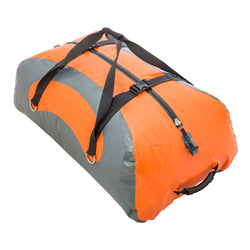 AIRE Frodo Dry Bag in Orange/Gray angle