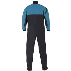 Level Six Cronos Dry Suit Classic Logo Crater Blue back