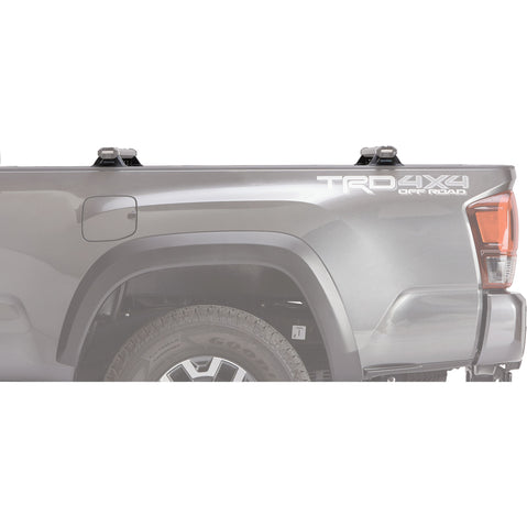 Yakima BedRock HD Truck Bed Rack installed on a car side