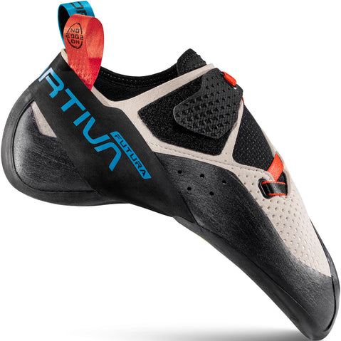 La Sportiva Futura Rock Climbing Shoes in Chalk right view