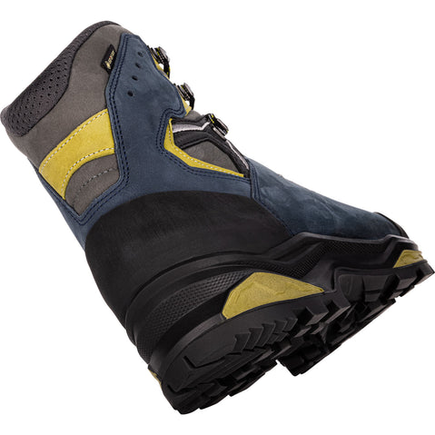 Lowa Camino EVO GTX Trekking Boots in Steel Blue/Kiwi back