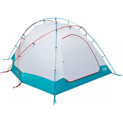 Mountain Hardwear Trango 4-Person Mountaineering Tent in Alpine Red no fly closed