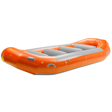 AIRE 156R Self-Bailing Raft in Orange angle