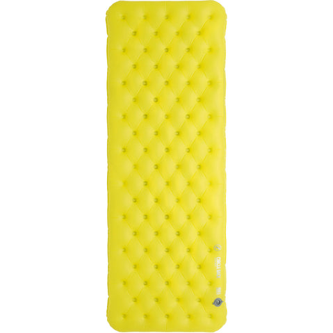 Big Agnes Circle Back Insulated Sleeping Pad in Shadow/Warm Olive top view