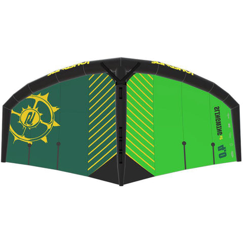 Slingshot SlingWing V2 Inflatable Surf Wing in Green front