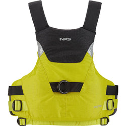 NRS Vector Rescue Lifejacket (PFD) in Citrus back