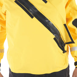 Level Six Rescue Pro Ice Dry Suit in Yellow chest zipper