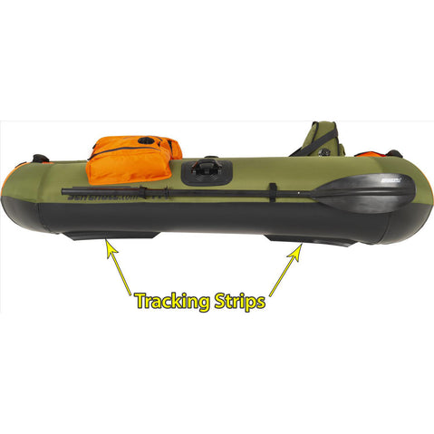 Sea Eagle PackFish7 Fishing Kayak Deluxe Package side
