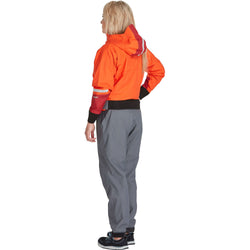 NRS Women's Endurance Paddling Pants in Gray model back