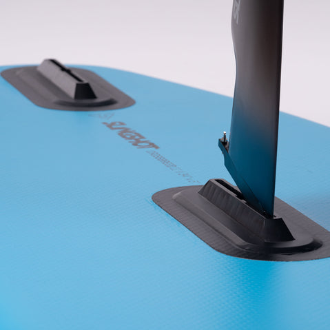 Slingshot Crossbreed 11 Inflatable SUP Board w/ SUP Winder in Blue detail