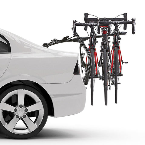 Yakima FullBack 3 Bike Trunk Rack with bikes loaded