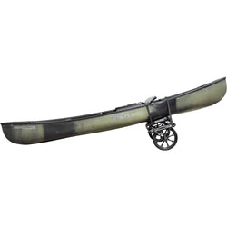 Malone Forge Canoe & Kayak Cart with kayak loaded side view