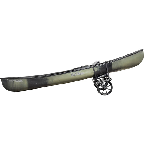 Malone Forge Canoe & Kayak Cart with kayak loaded side view