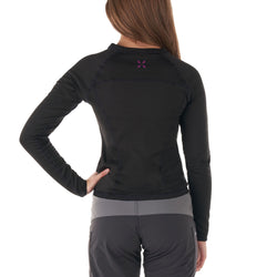 Level Six Women's Andoria Long Sleeve Shirt in Black back