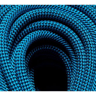 Black Diamond 9.6 Bi-Pattern Climbing Rope in Blue detail