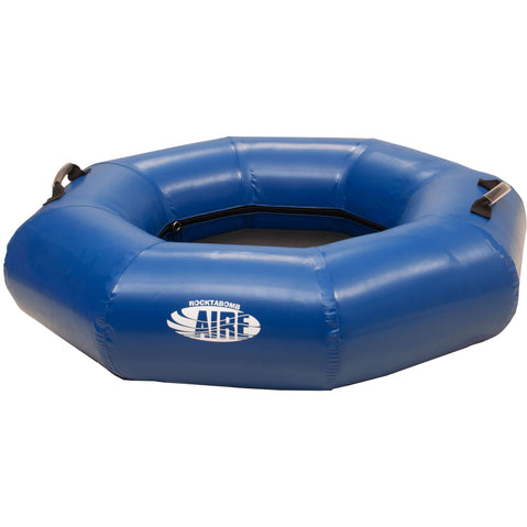 AIRE Rocktabomb Inflatable River Tube in Blue angle