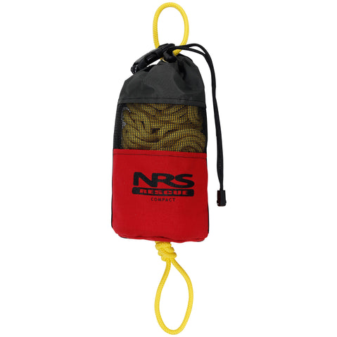 NRS Compact Rescue 1/4 Poly Throw Rope in Red