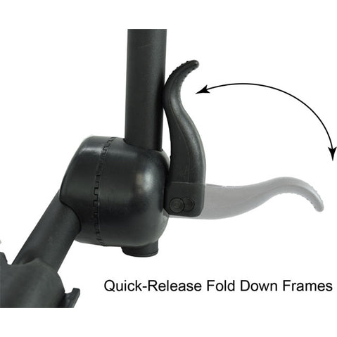 Malone FoldAway-J Kayak Carrier fold down frame