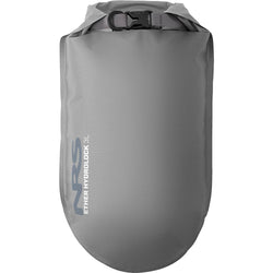 NRS Ether Hydrolock Dry Bag Stone Gray 3 Liter Front With Logo