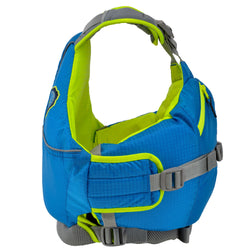 Astral Otter 2.0 Kid's Lifejacket (PFD) in Deep Water Blue side