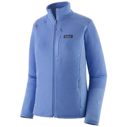 Patagonia Women's R1 Jacket in Abundant Blue angle view