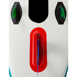 Hala Hoss Tour EX Inflatable Stand-Up Paddle Board (SUP) fins top view